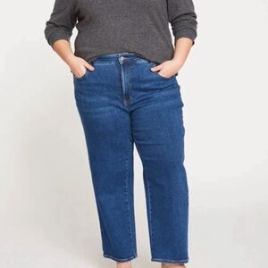 Gently worn Universal Standard Etta High Rise Straight Leg Jeans